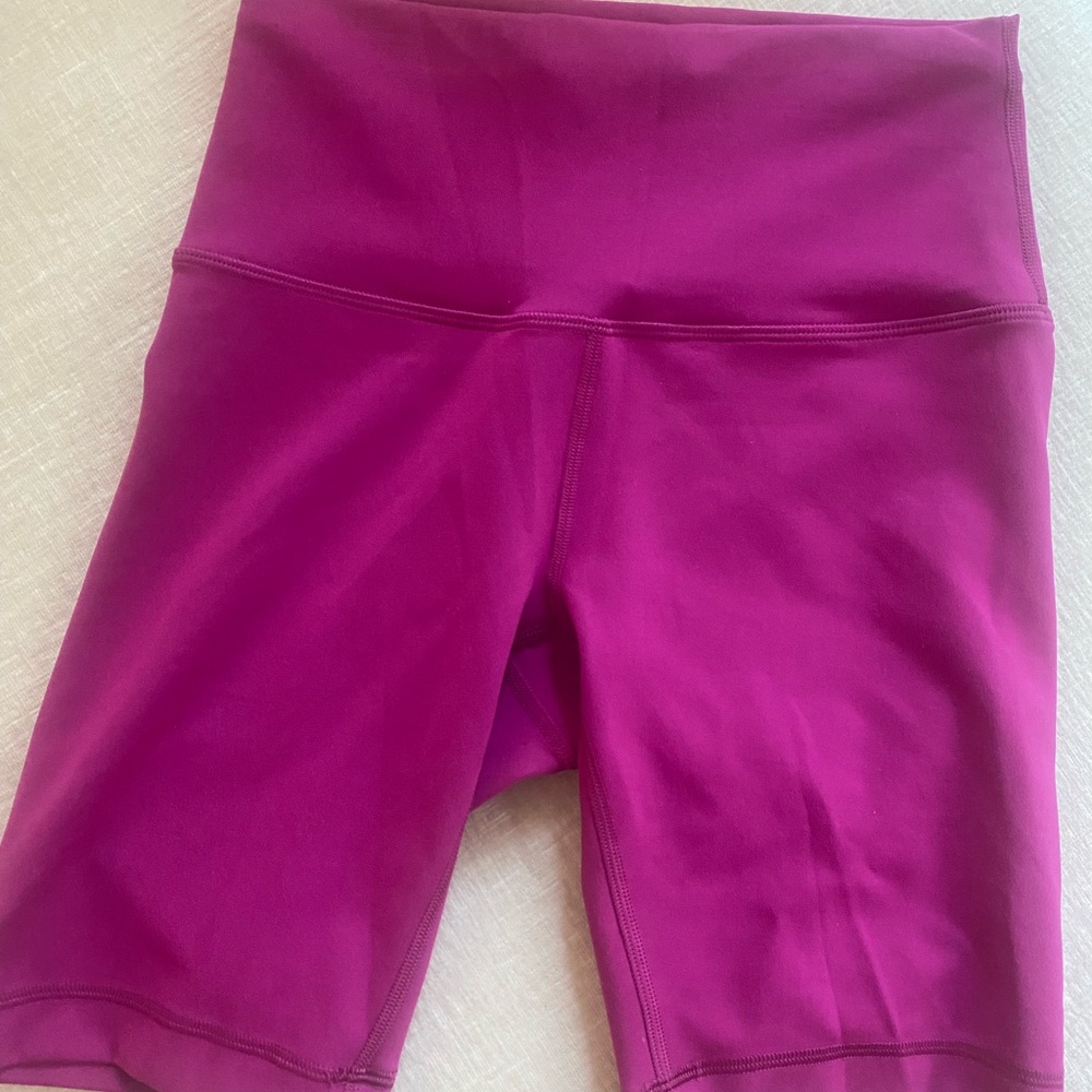 lululemon athletica Fuchsia Bike Shorts